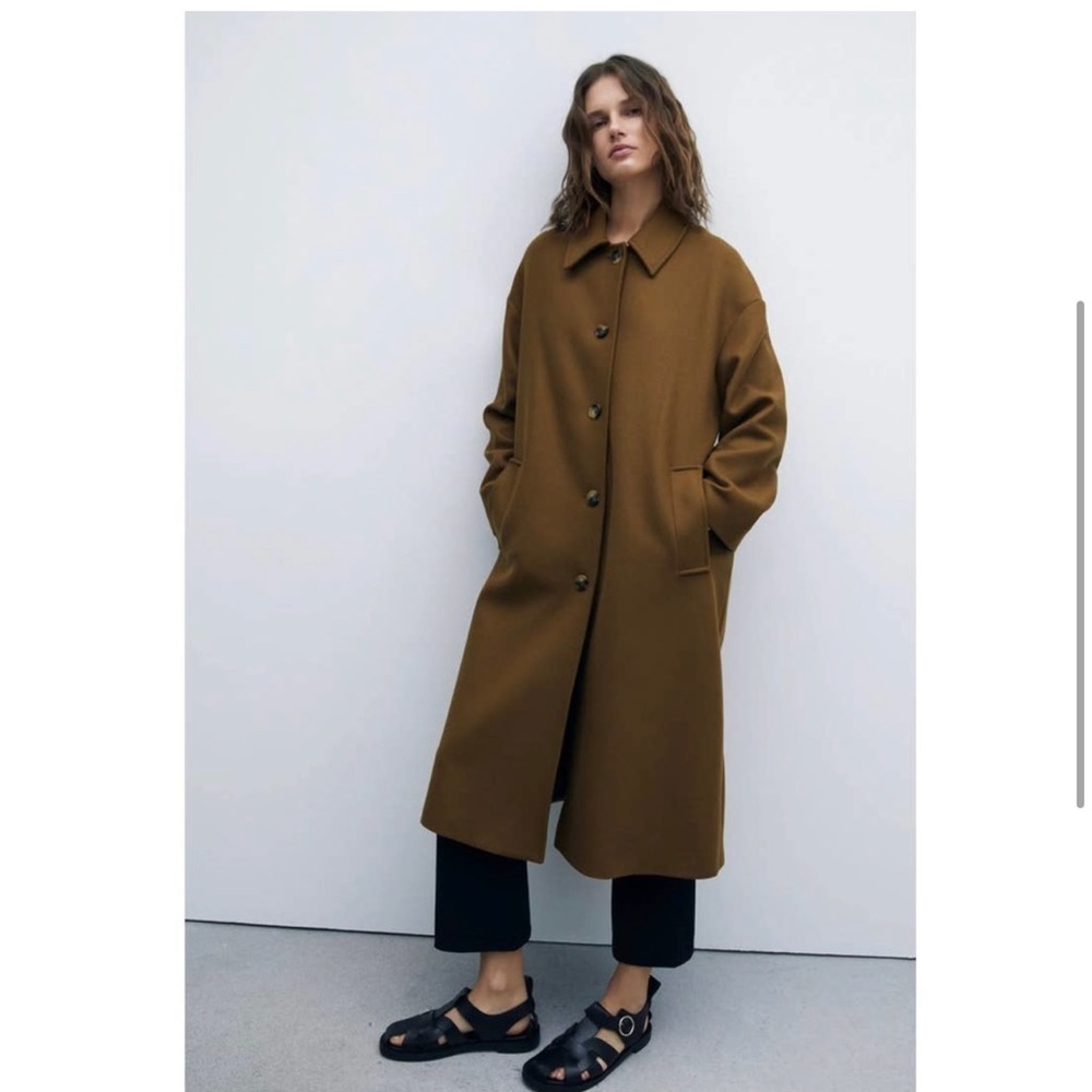 Zara Limited Addition Wool Coat / XS